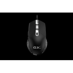 Genius Scorpion M705/Herná/Optická/Pre pravákov/7 200 DPI/Drôtová USB/Čierna