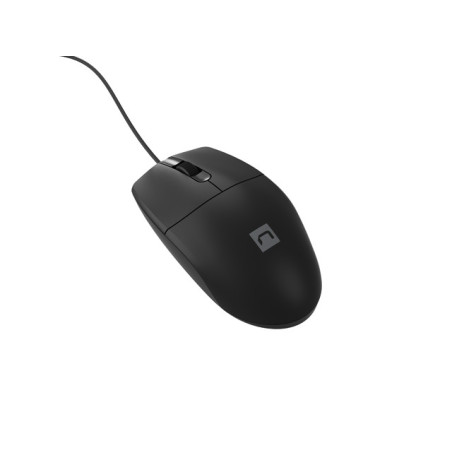 Natec optická myš RUFF 2/1 000 DPI/Kancelárska/Optická/1 000 DPI/Drôtová USB/Čierna