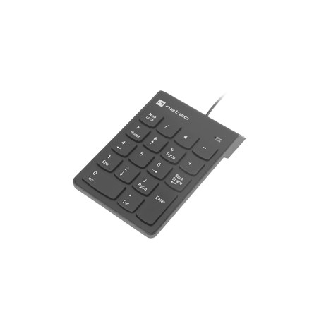 Numerická klávesnica Natec GOBY 2/Drôtová USB/Čierna