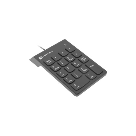 Numerická klávesnica Natec GOBY 2/Drôtová USB/Čierna