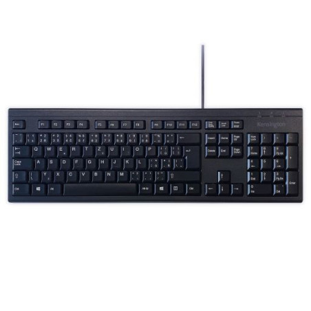 Kensington/Drôtová USB/ CZ layout/Čierna