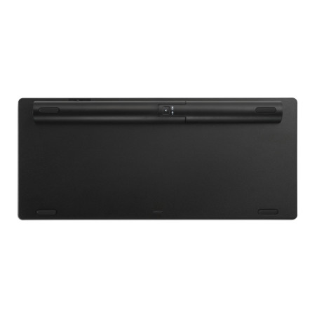 Kensington duálna kompaktná klávesnica pre viac zariadení/Bezdrôtová USB + Bluetooth/UK layout/Čierna