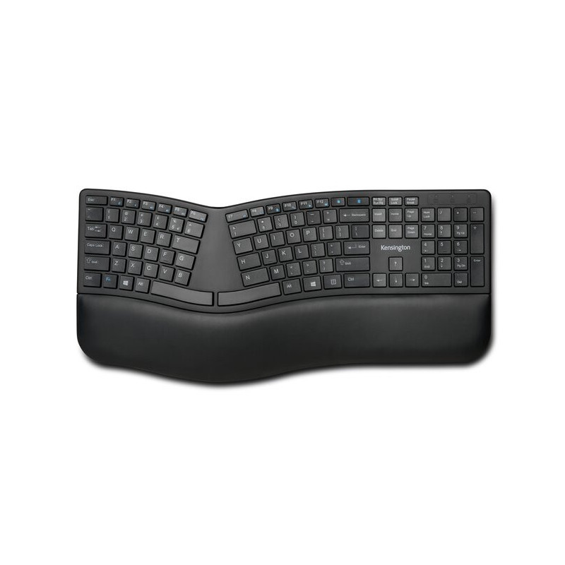 Kensington Pro Fit Ergo/Bezdrôtová USB + Bluetooth/UK layout/Čierna