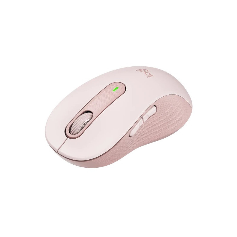 Logitech Signature M650 L/Kancelárska/Optická/Pre pravákov/4 000 DPI/USB+BT/Ružová