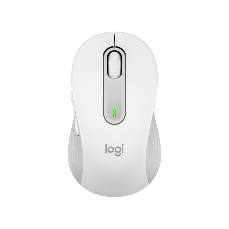 LOGITECH Signature M650/Kancelárska/Laserová/Pre pravákov/4 000 DPI/USB+BT/Biela