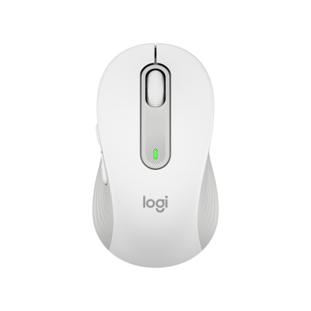 LOGITECH Signature M650/Kancelárska/Laserová/Pre pravákov/4 000 DPI/USB+BT/Biela