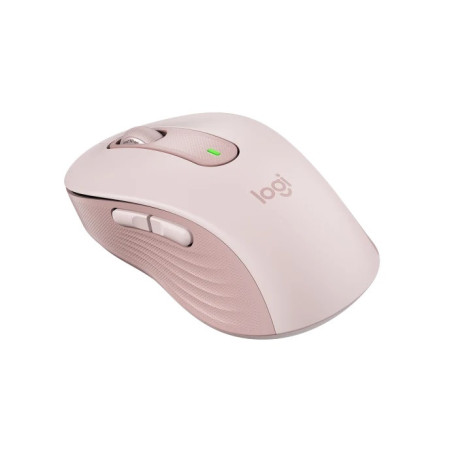 Logitech Signature M650/Kancelárska/Optická/Pre pravákov/4 000 DPI/USB+BT/Ružová