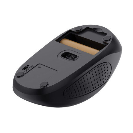 TRUST Primo/Kancelárska/Optická/1 600 DPI/Bezdrôtová Bluetooth/Čierna