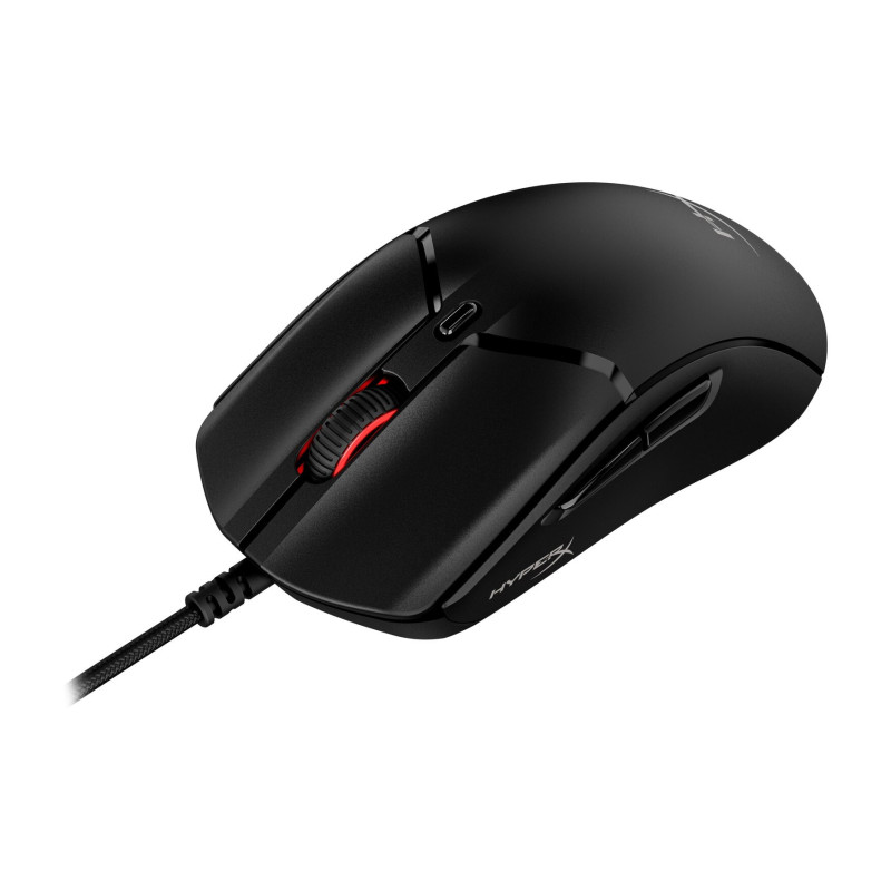 HP HyperX Pulsefire Haste 2/Herná/Optická/Pre pravákov/26 000 DPI/Drôtová USB/Čierna