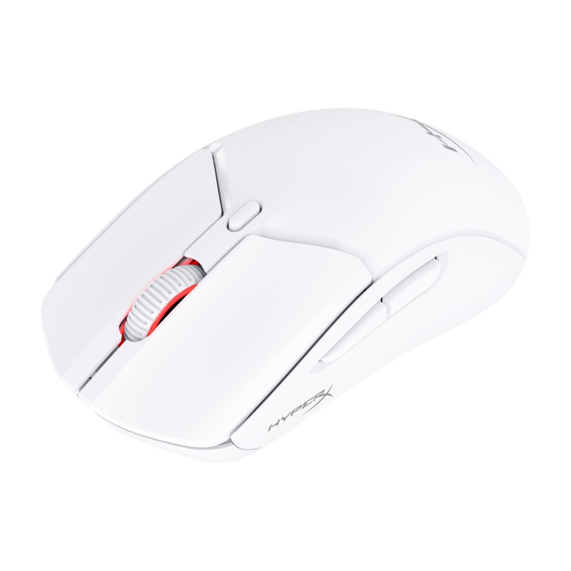 HP HyperX Pulsefire Haste 2/Herná/Optická/Pre pravákov/26 000 DPI/USB+BT/Biela
