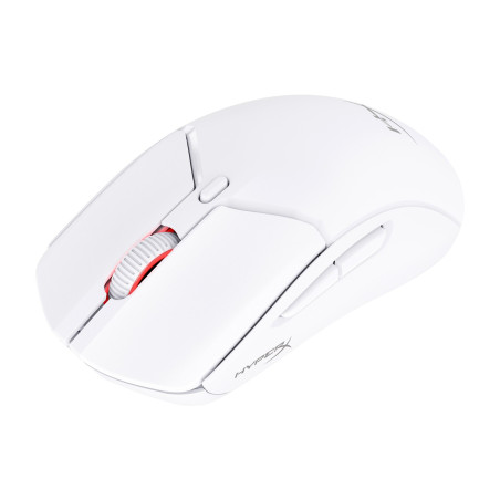 HP HyperX Pulsefire Haste 2/Herná/Optická/Pre pravákov/26 000 DPI/USB+BT/Biela