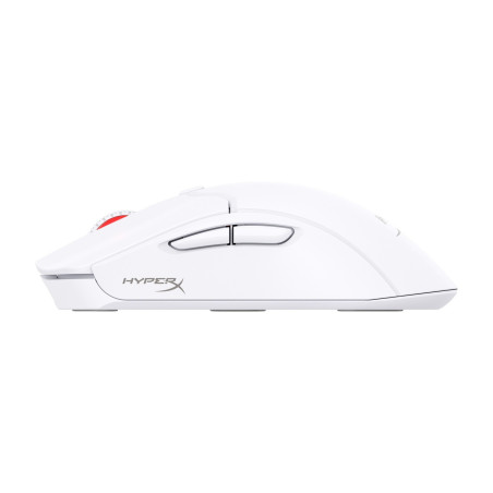 HP HyperX Pulsefire Haste 2/Herná/Optická/Pre pravákov/26 000 DPI/USB+BT/Biela