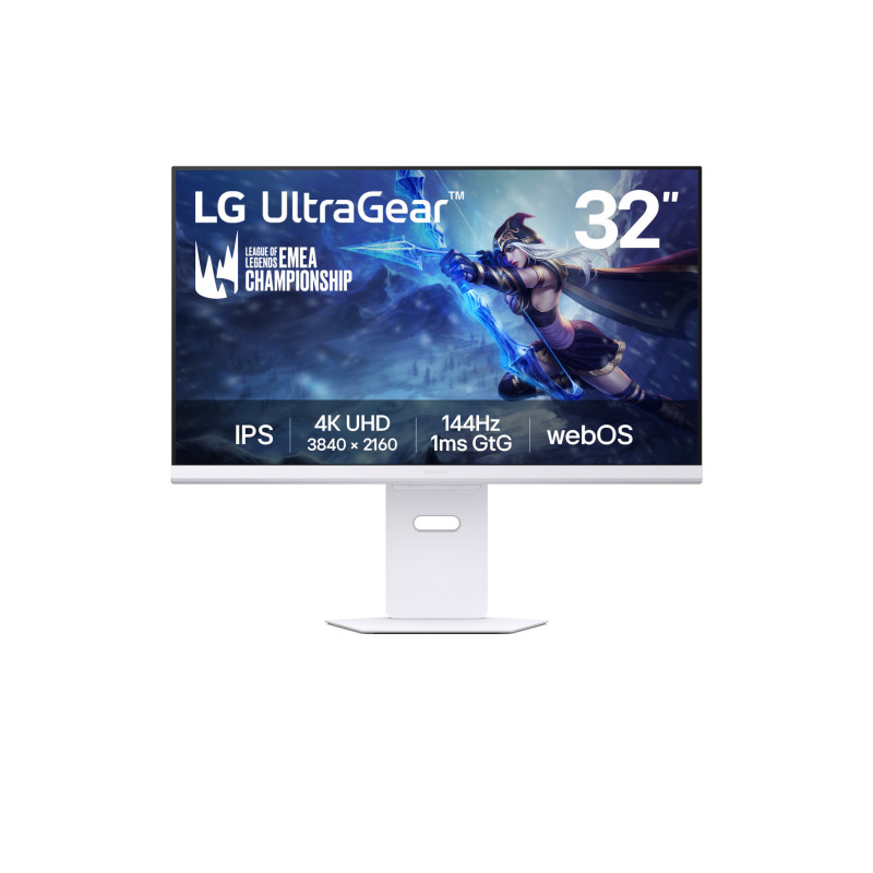 LG UltraGear/32G810SA-W/31,5"/IPS/4K UHD/144Hz/1ms/White/2R