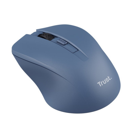 Trust Mydo/Kancelárska/Optická/1 800 DPI/Bezdrôtová USB/Modrá