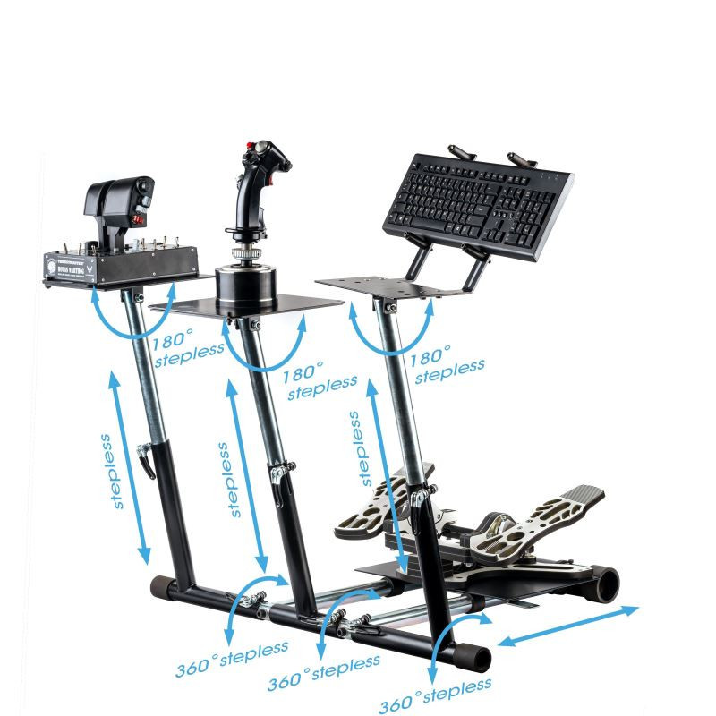 Wheel Stand Pro, SUPER WARTHOG stojan na joystick pre Thrustmaster HOTAS WARTHOG, Saitek X55/X52/X52