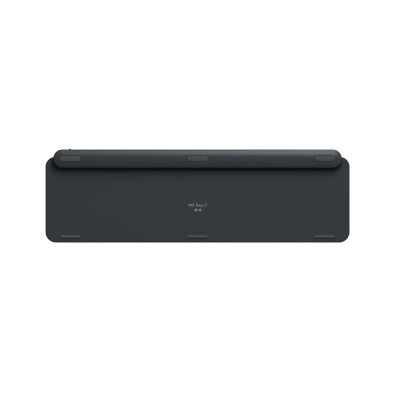 Logitech MX KEYS S/Bezdrôtová USB + Bluetooth/ CZ- SK layout/Grafitová
