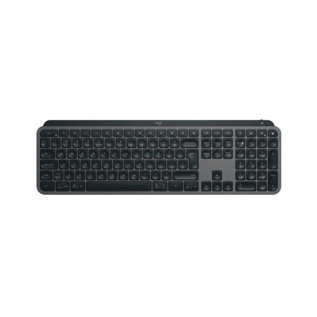 Logitech MX KEYS S/Bezdrôtová USB + Bluetooth/ CZ- SK layout/Grafitová