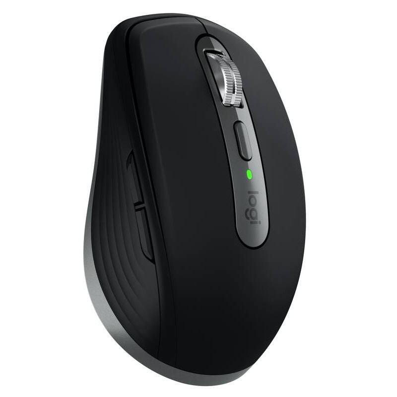 LOGITECH MX Anywhere 3S/Kancelárska/Laserová/Pre pravákov/8 000 DPI/USB+BT/Grafitová