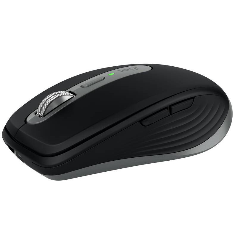 LOGITECH MX Anywhere 3S/Kancelárska/Laserová/Pre pravákov/8 000 DPI/USB+BT/Grafitová