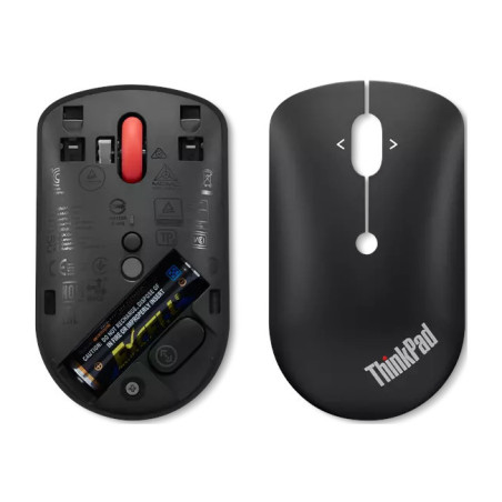 Lenovo ThinkPad USB-C/Kancelárska/Blue Track/2 400 DPI/Bezdrôtová USB/Čierna