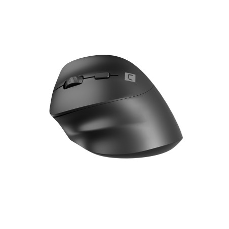 Natec CRAKE 2/Kancelárska/Optická/Pre ľavákov/2 400 DPI/USB+BT/Čierna