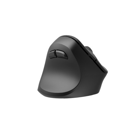 Natec CRAKE 2/Kancelárska/Optická/Pre ľavákov/2 400 DPI/USB+BT/Čierna