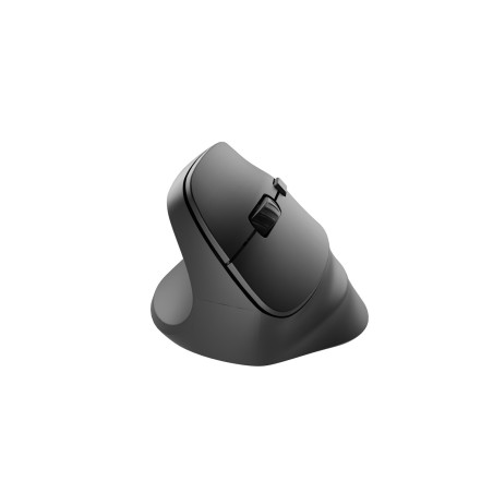 Natec CRAKE 2/Kancelárska/Optická/Pre ľavákov/2 400 DPI/USB+BT/Čierna