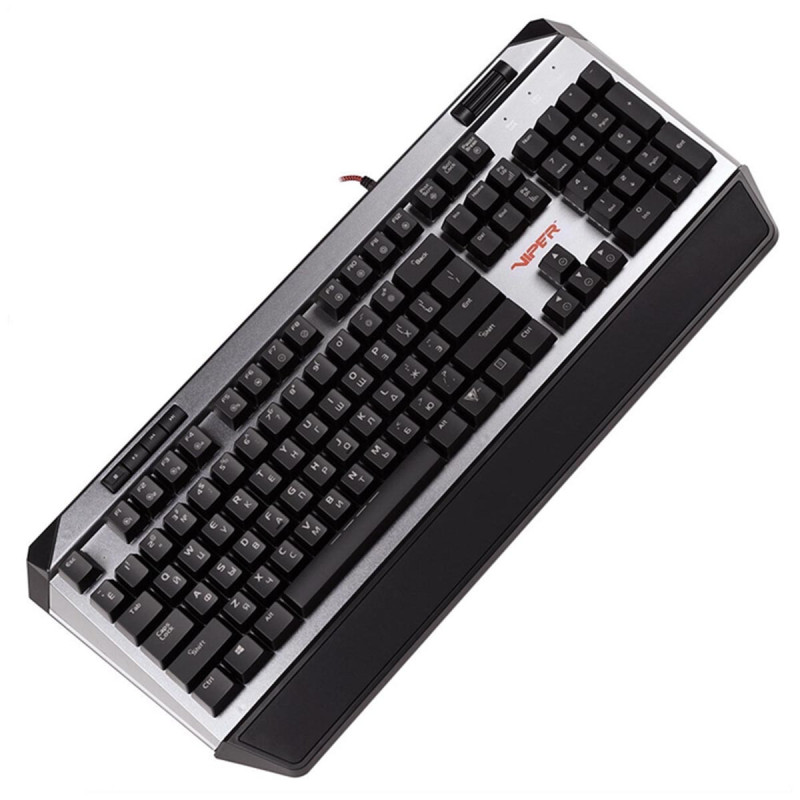 Patriot Viper 765 RGB/Drôtová USB/RU layout/Čierna-strieborná