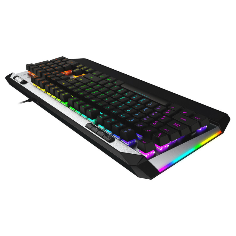 Patriot Viper 765 RGB/Drôtová USB/RU layout/Čierna-strieborná