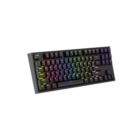 Genesis herná mechanická klávesnica THOR 404/RGB/Khail Box Brown/Drôtová USB/US layout/Čierna