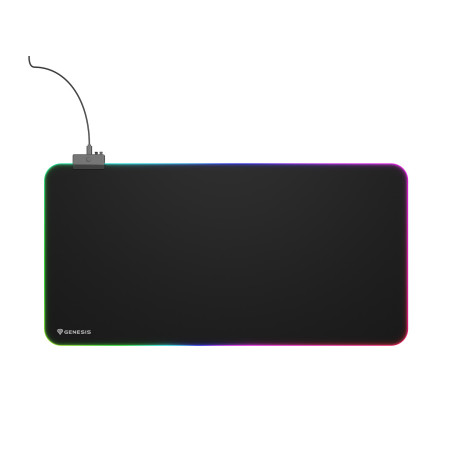 Herná podložka pod myš s RGB podsvietením Genesis BORON 500 XXL, 800x400mm