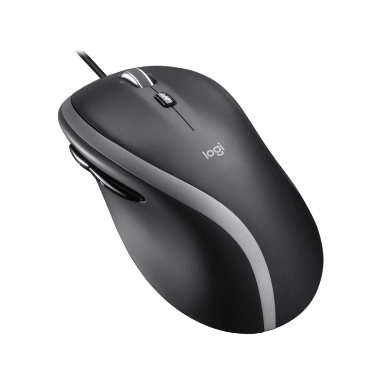 Logitech M500s/Kancelárska/Optická/Pre pravákov/4 000 DPI/Drôtová USB/Čierna