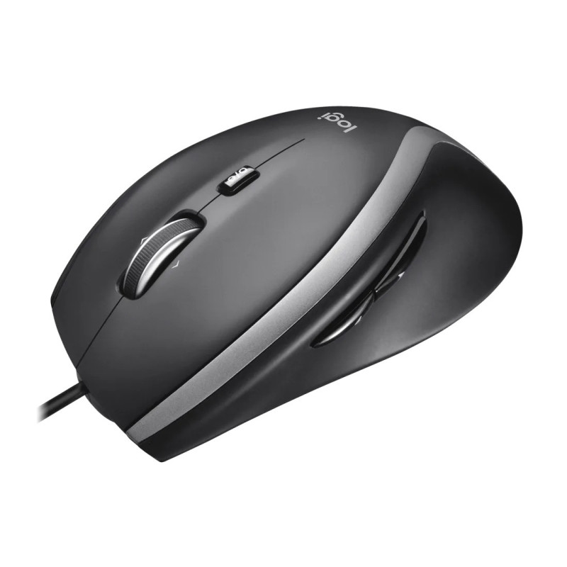 Logitech M500s/Kancelárska/Optická/Pre pravákov/4 000 DPI/Drôtová USB/Čierna