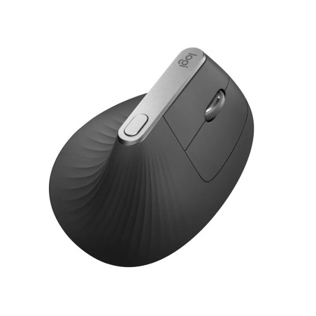 Logitech MX Vertical/Vertikálna/Optická/Pre pravákov/4 000 DPI/USB+BT/Grafitová