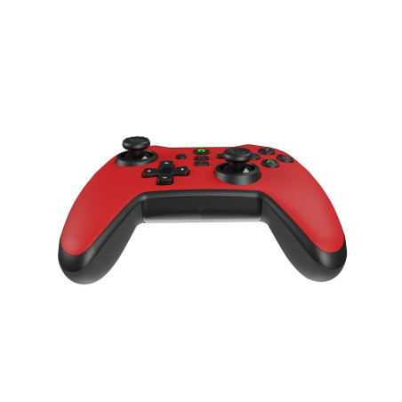 Drôtový gamepad Genesis MANGAN 300, pre PC/Switch/Mobil, červený