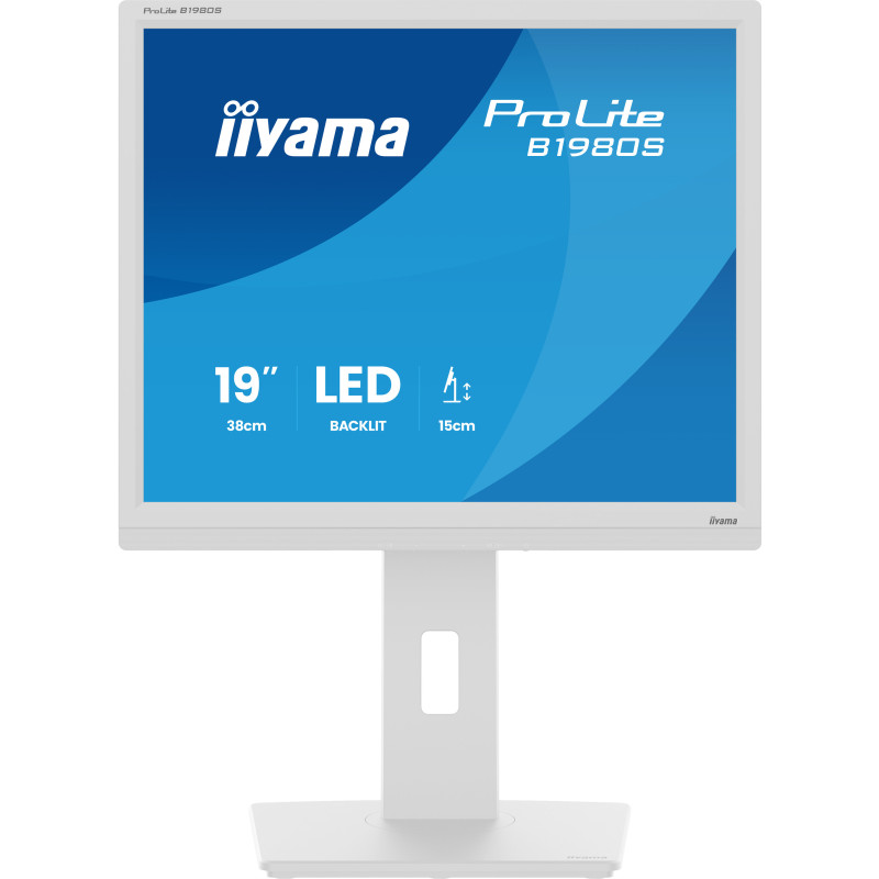iiyama ProLite/B1980S-W1/19"/TN/1280x1024/75Hz/3ms/White/3R