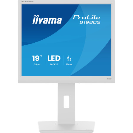 iiyama ProLite/B1980S-W1/19"/TN/1280x1024/75Hz/3ms/White/3R