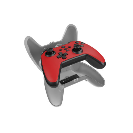 Drôtový gamepad Genesis MANGAN 300, pre PC/Switch/Mobil, červený