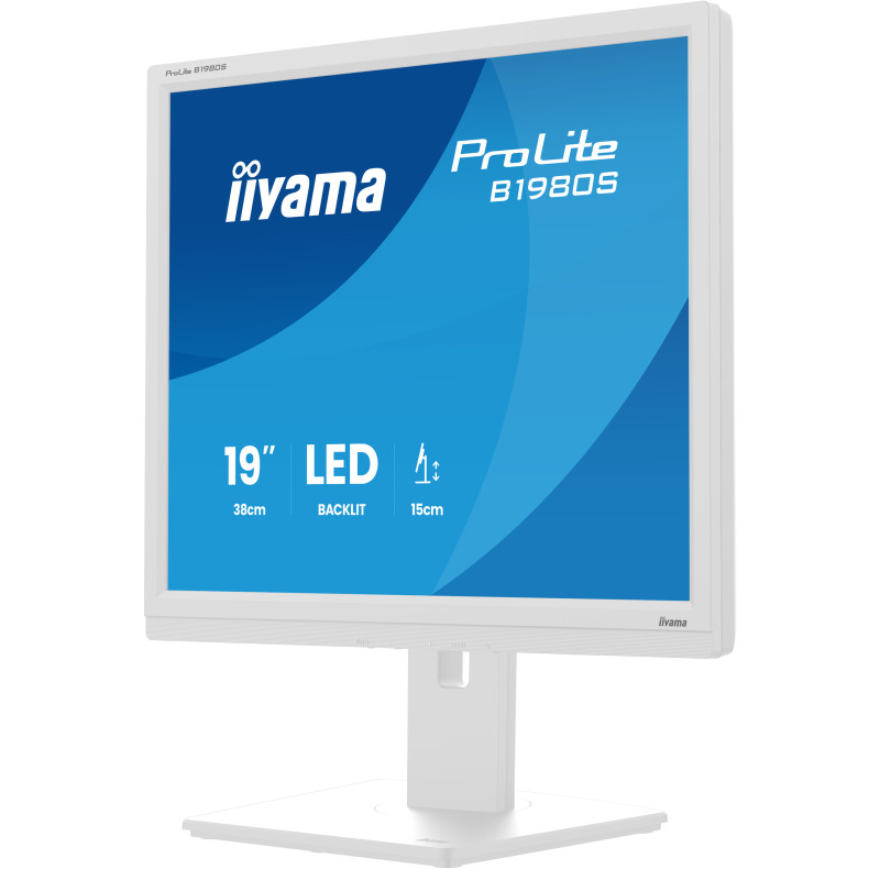 iiyama ProLite/B1980S-W1/19"/TN/1280x1024/75Hz/3ms/White/3R