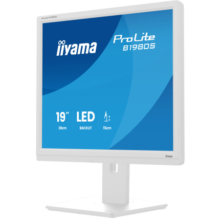 iiyama ProLite/B1980S-W1/19"/TN/1280x1024/75Hz/3ms/White/3R