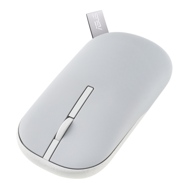 ASUS MD100 Lite/Cestovná/Optická/1 600 DPI/USB+BT/Sivá