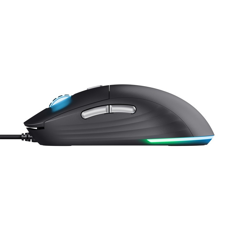 Trust GXT 925 REDEX II/Herná/Laserová/Pre pravákov/10 000 DPI/Drôtová USB/Čierna