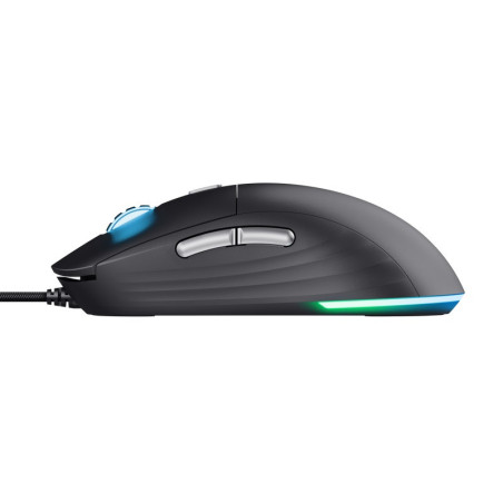 Trust GXT 925 REDEX II/Herná/Laserová/Pre pravákov/10 000 DPI/Drôtová USB/Čierna