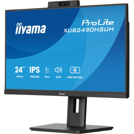 iiyama ProLite/XUB2490HSUH-B2/23,8"/IPS/FHD/100Hz/4ms/Black/3R