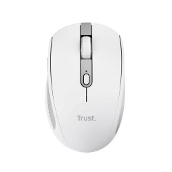Trust Ozaa/Kancelárska/Optická/Pre pravákov/3 200 DPI/USB+BT/Biela