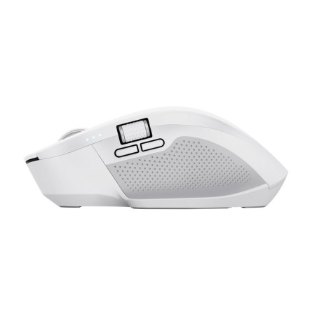 Trust Ozaa+/Kancelárska/Optická/Pre pravákov/3 200 DPI/USB+BT/Biela