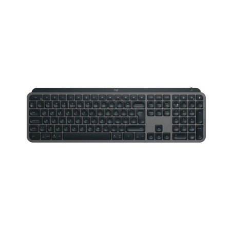 Logitech MX KEYS S/Bezdrôtová USB + Bluetooth/US layout/Grafitová