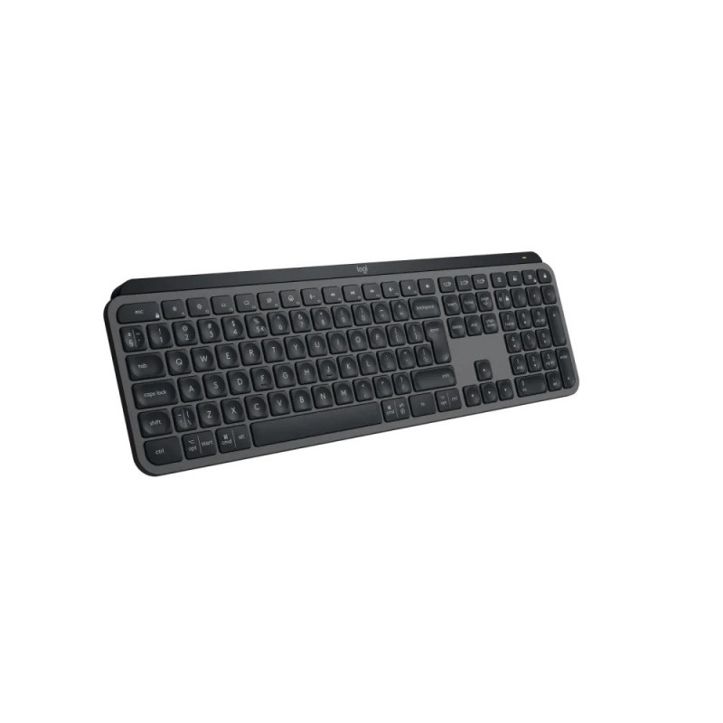 Logitech MX KEYS S/Bezdrôtová USB + Bluetooth/US layout/Grafitová