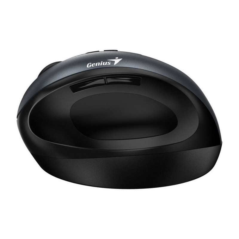 Genius Ergo 8300S/Vertikálna/Optická/Pre pravákov/1 600 DPI/Bezdrôtová USB/Čierna-šedá