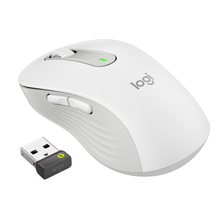 LOGITECH Signature M650 for Business/Kancelárska/Laserová/Pre pravákov/4 000 DPI/USB+BT/Biela